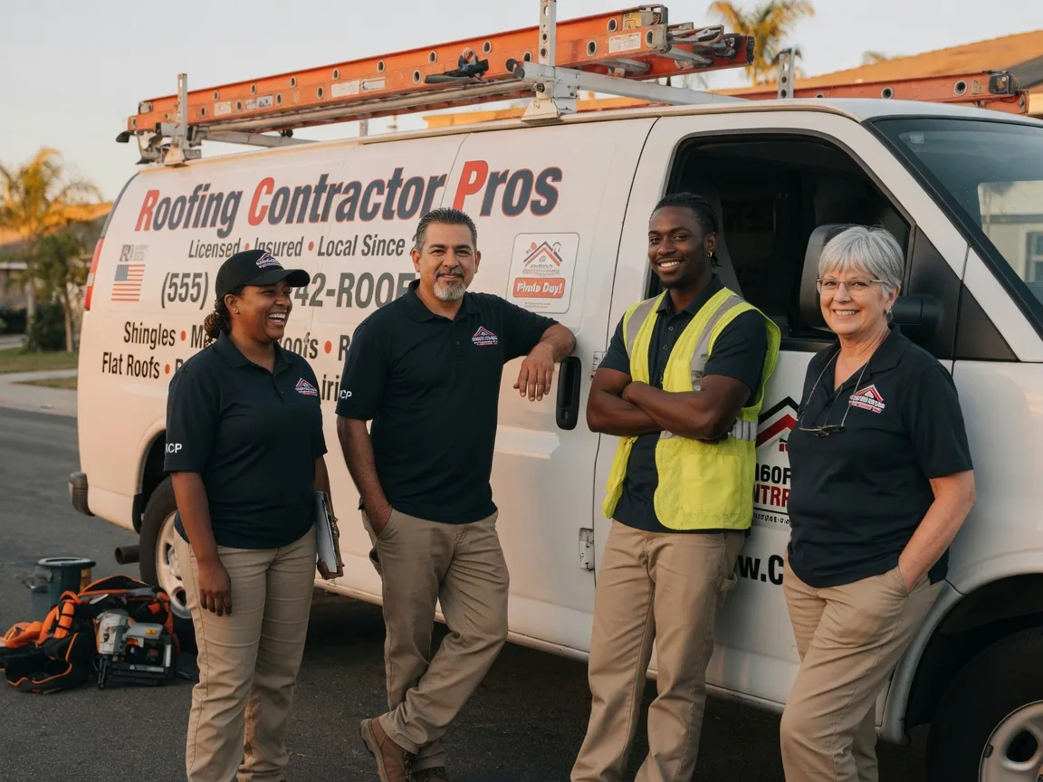 Local Roofing Contractors company in Mellott, IN